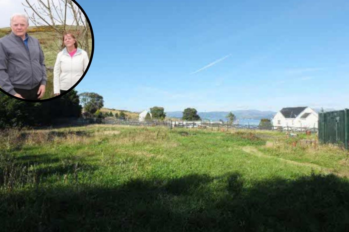 Port Glasgow couple share their delight after new home plans granted on appeal