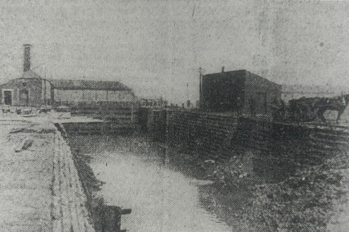 105 years ago: Greenock's 'oldest graving dock' being filled in (1920)