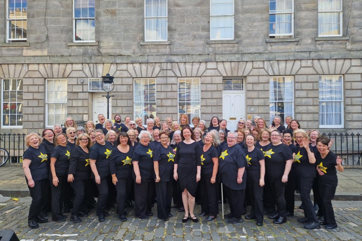 Greenock Rock Choir returns home on a high after Edinburgh Fringe show