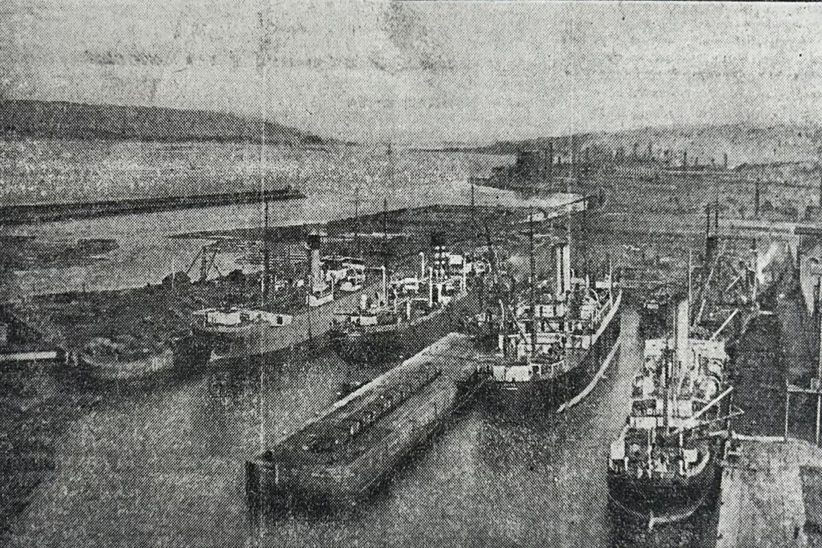 105 years ago: The busy days at James Watt docks a century ago (1920)