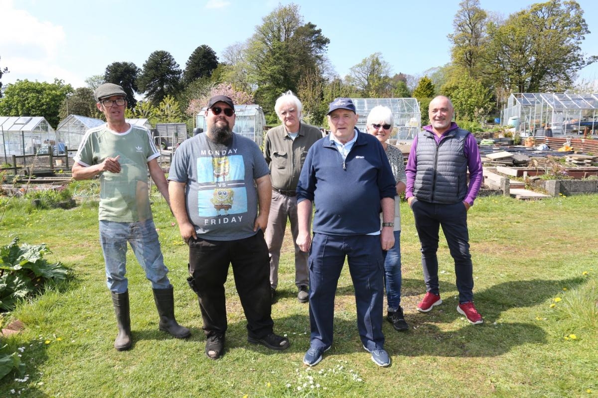 Greenock gardeners get back on their feet after Storm Eowyn wrecks allotments