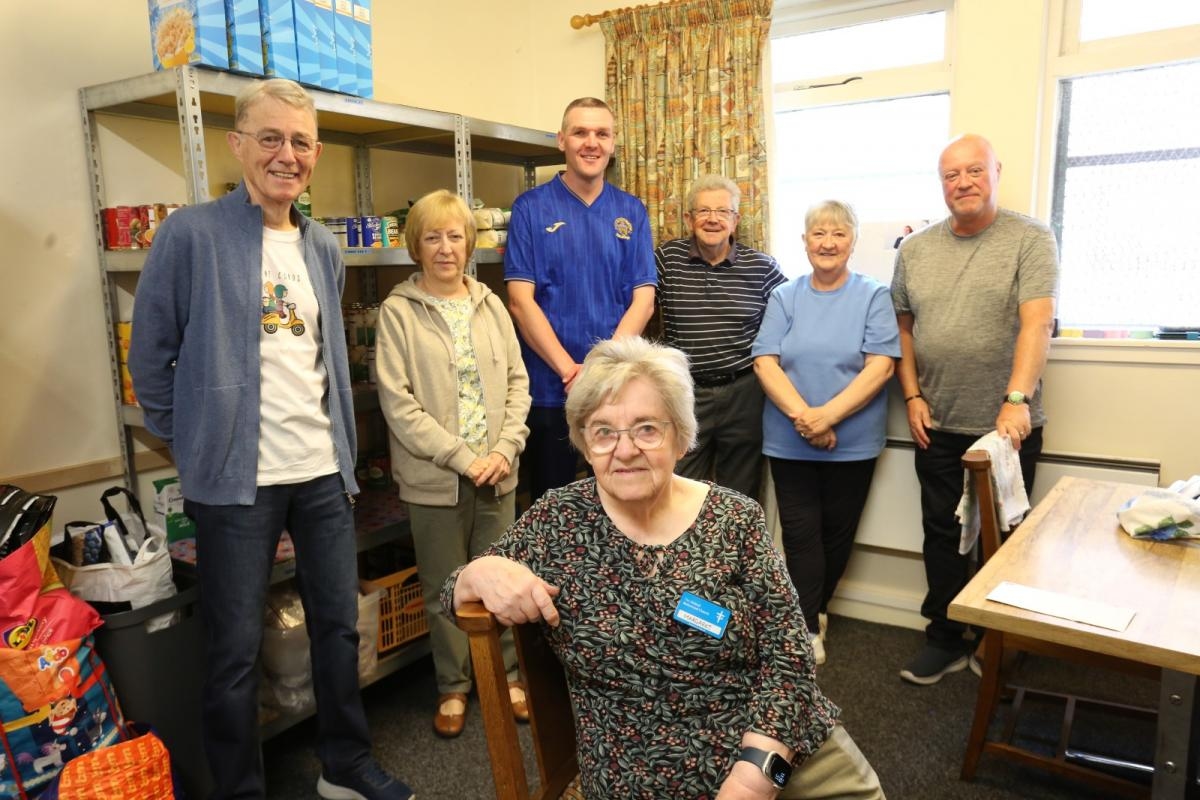 Port Glasgow food bank says need for its service isn't going away after 14 years