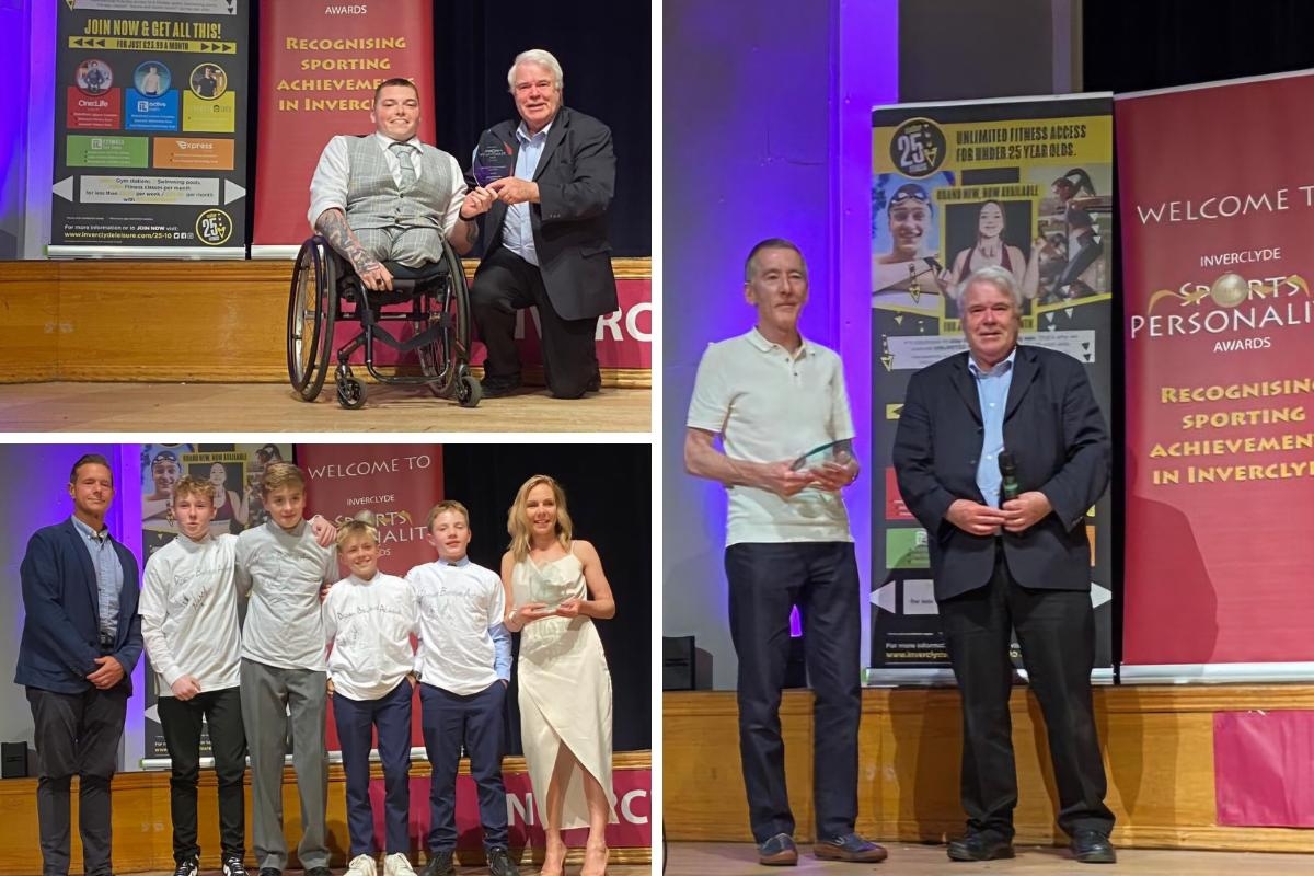 Nominations open now for 2025 Inverclyde Sports Personality awards