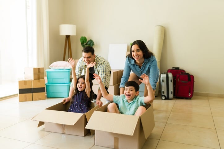 Moving moments: How to make moving with kids less stressful