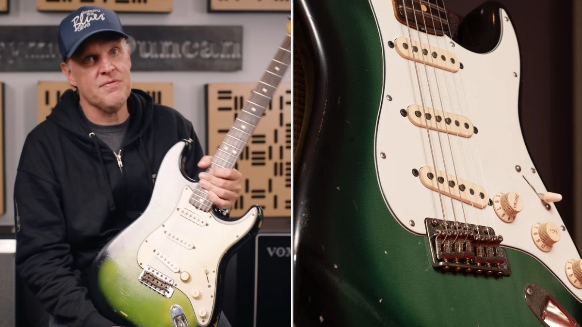 The tones of Joe Bonamassa's obscure 'Greenburst' Strat have been brought to the masses with new Seymour Duncan pickups