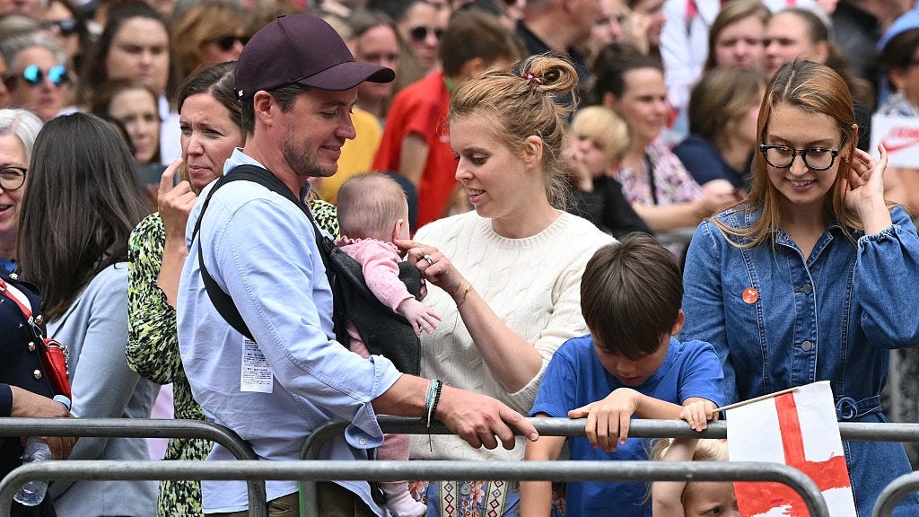 Princess Beatrice Steps Out With Her Three Adorable Kids for the First Time