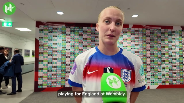 Beever-Jones on her hat-trick for England at Wembley