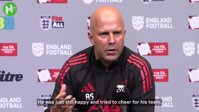 Fans disrupting Jota silence had 'no bad intention', says Slot