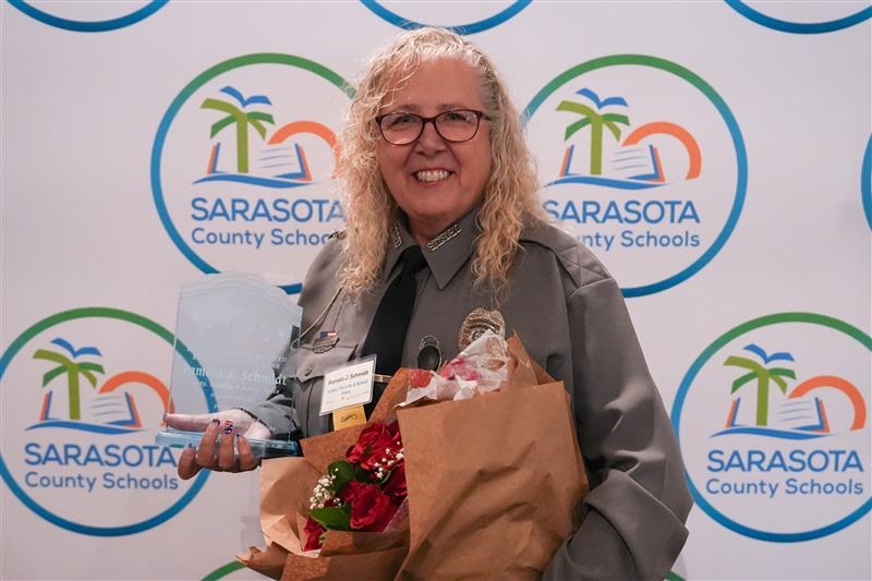 Pamela Schmidt Named Sarasota County's 2025 School-Related Employee of the Year
