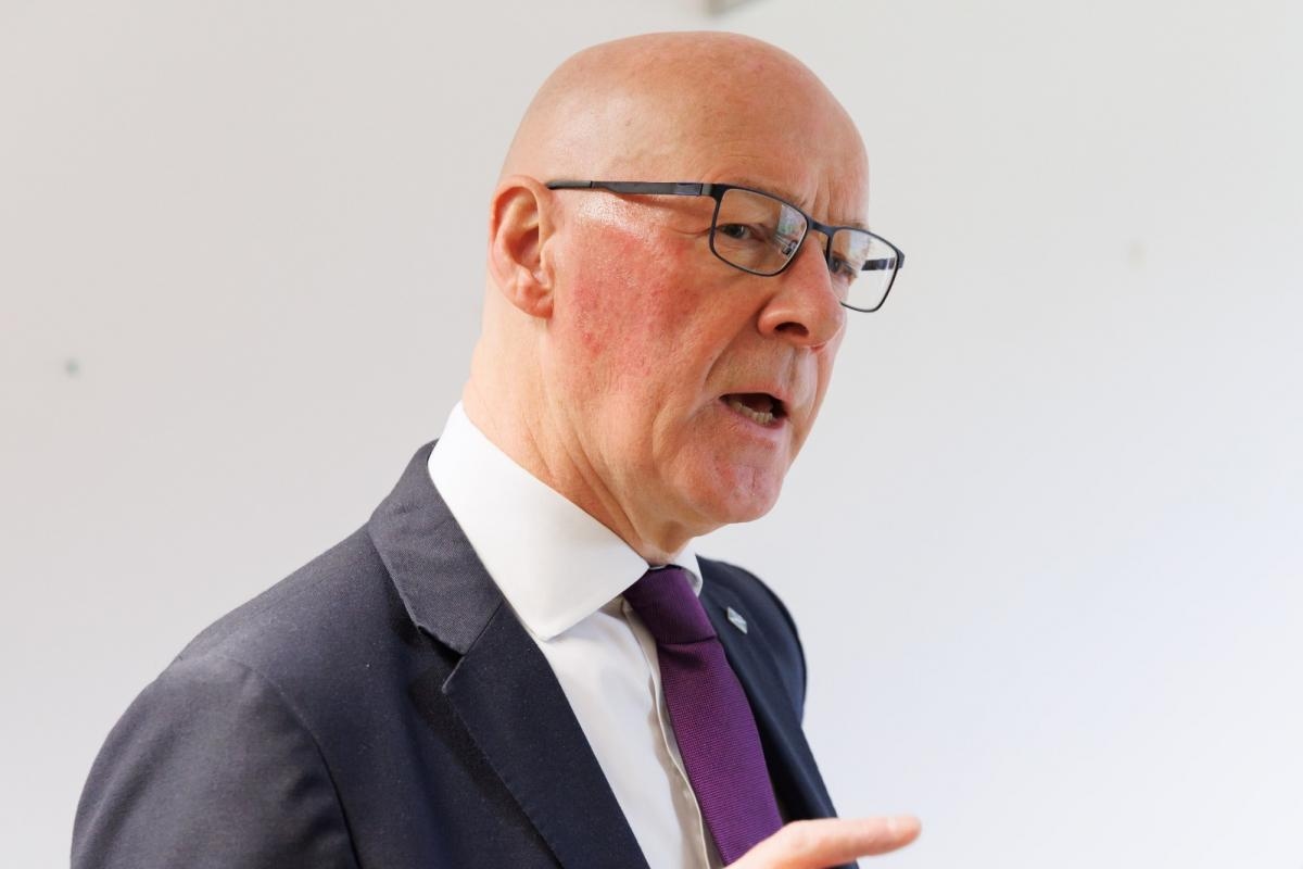 John Swinney: 'I have confidence in NHS Fife despite Sandie Peggie row'