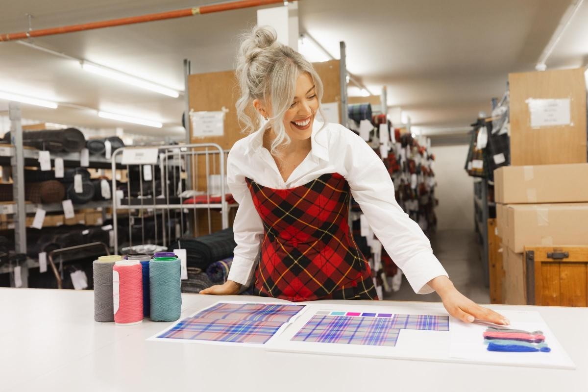 Bespoke 2026 Commonwealth Games tartan unveiled with nod to Glasgow's industrial past