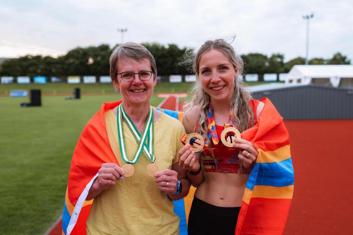 Orkney sprinter creates history with double gold at Island Games