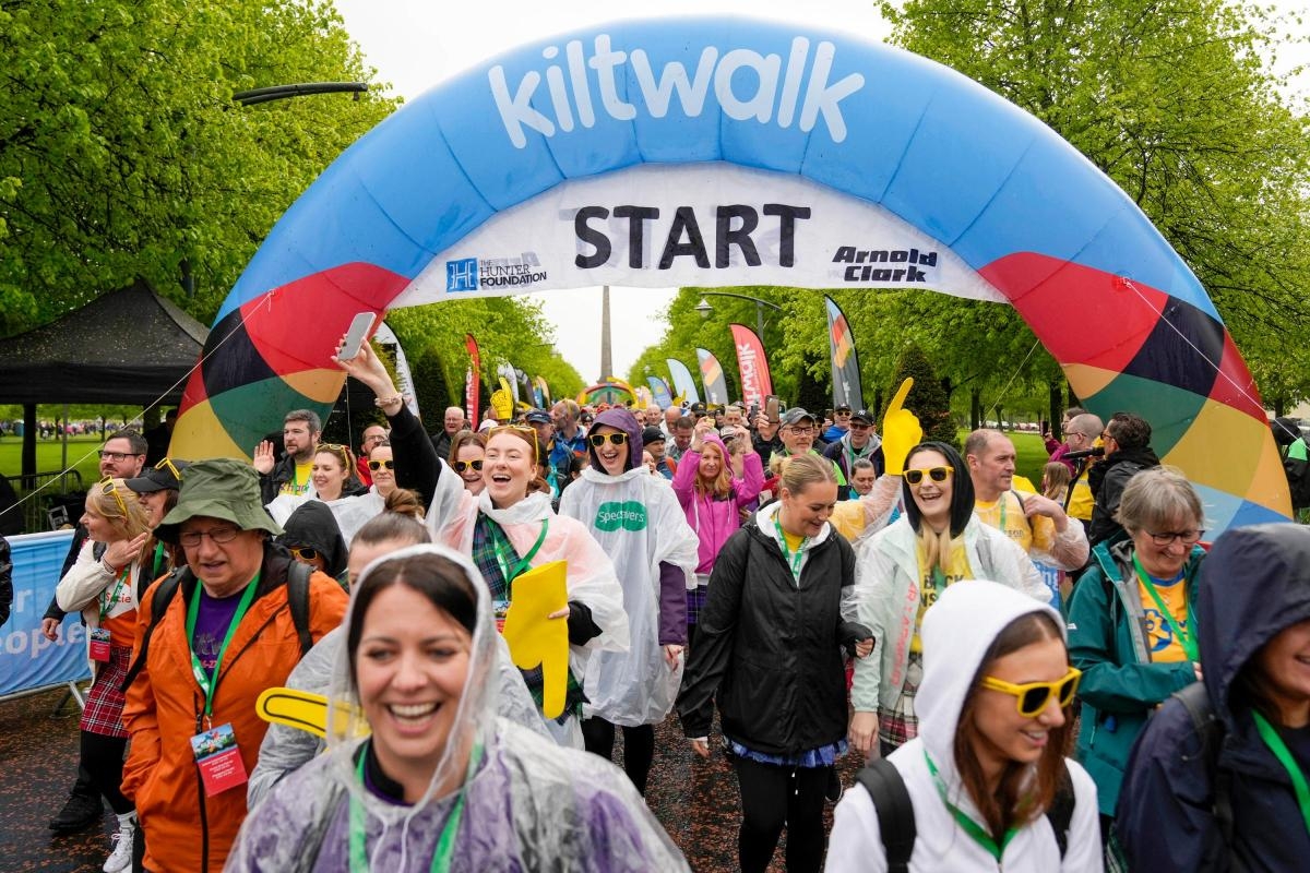 Thousands of kiltwalkers raise millions for charity with record hike