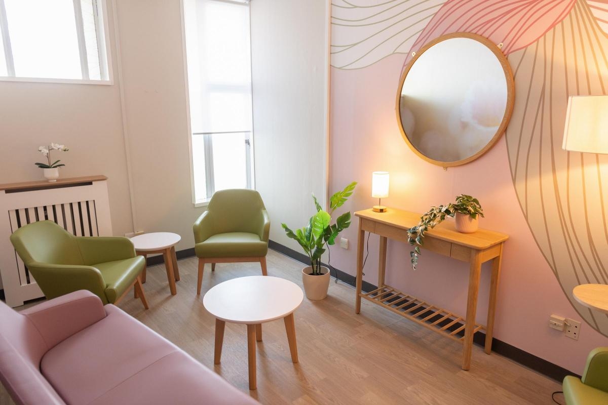 Refurbished room at hospital offers comfort for bereaved families