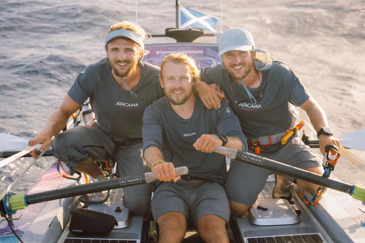 Scottish brothers on world record bid now closer to astronauts than humans on earth