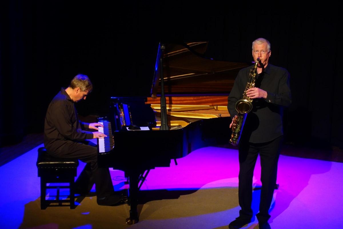 Jazz duo dubbed UK's hardest-working group to perform