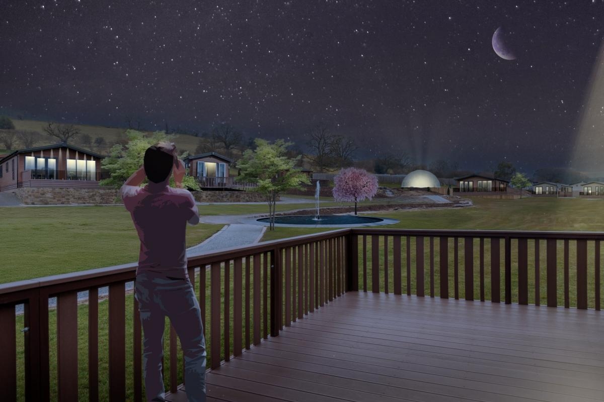 Country park reveals new dark sky visitor attraction