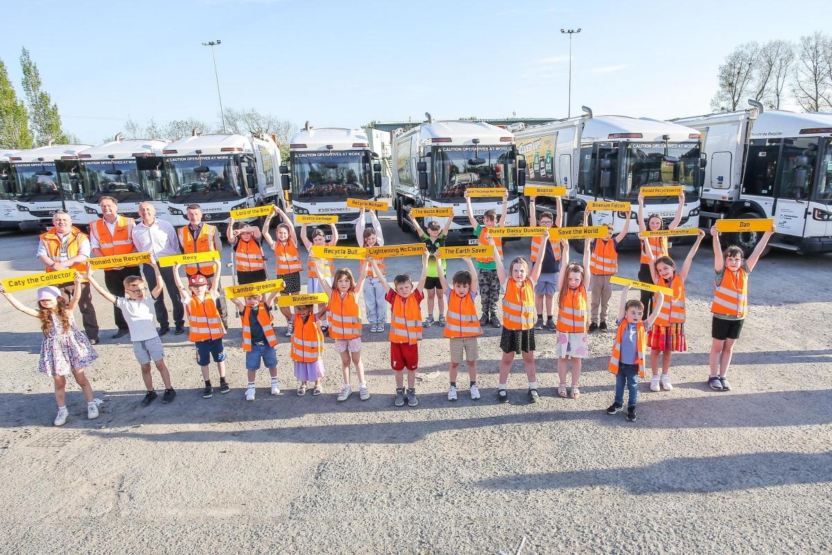 Binderella and Recycla Bull among names for bin lorries