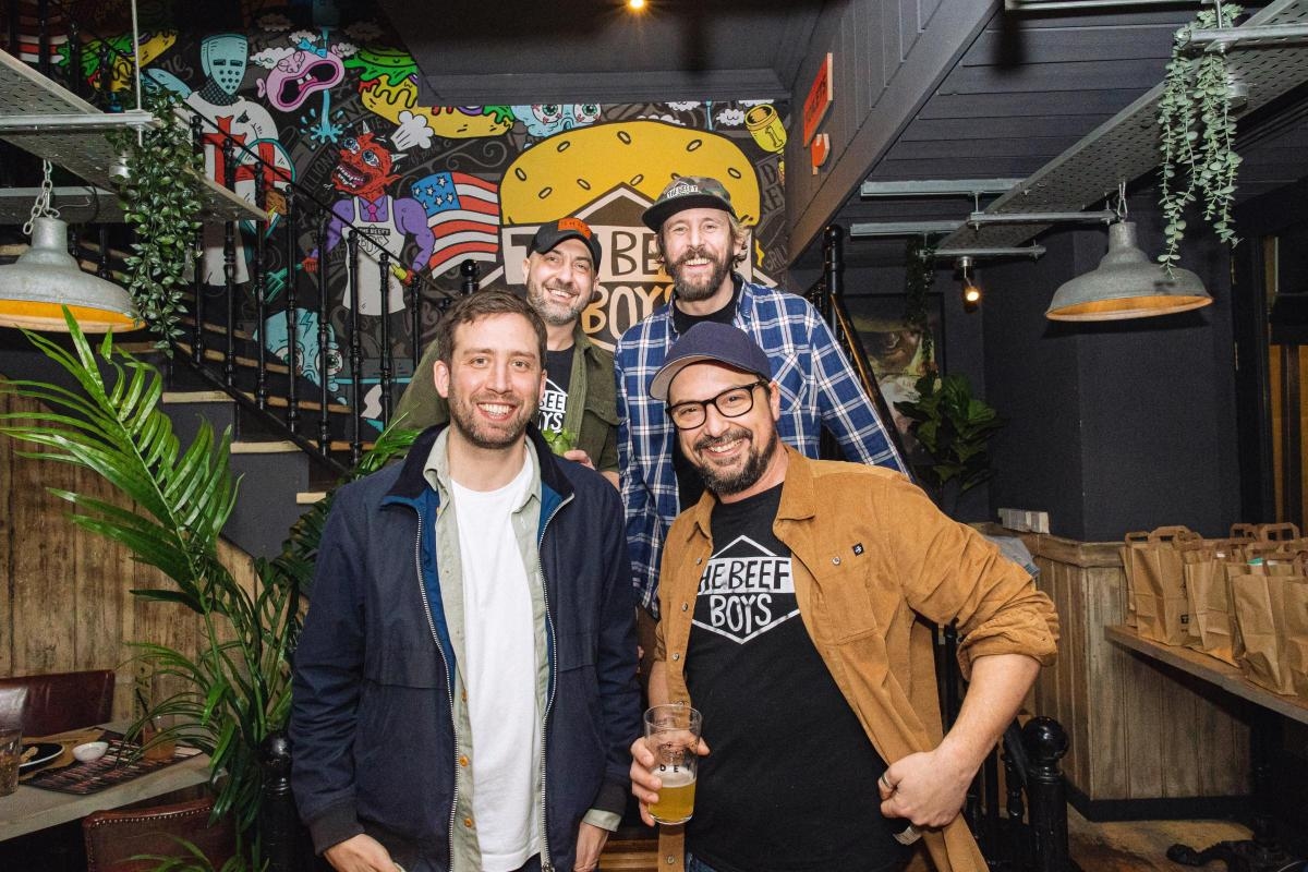 Burger business born out of back garden barbecue nominated for award