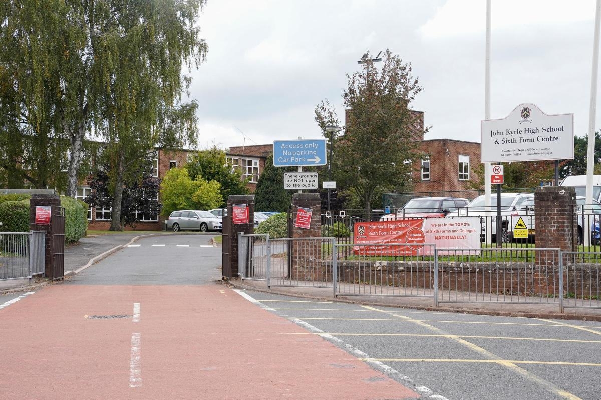 Two children among pedestrians taken to hospital after crash outside school
