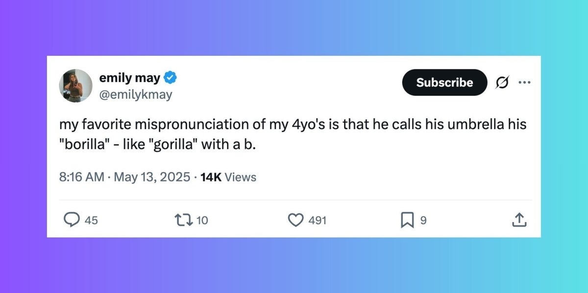 27 Funny Posts About What Kids Call Things
