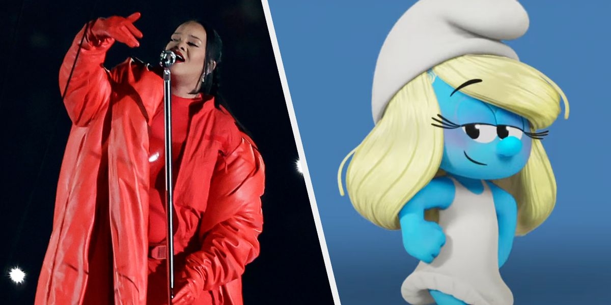 People Are Just Realising The Smurfs Film Means New Rihanna Music, So Now We're Smurfs Stans