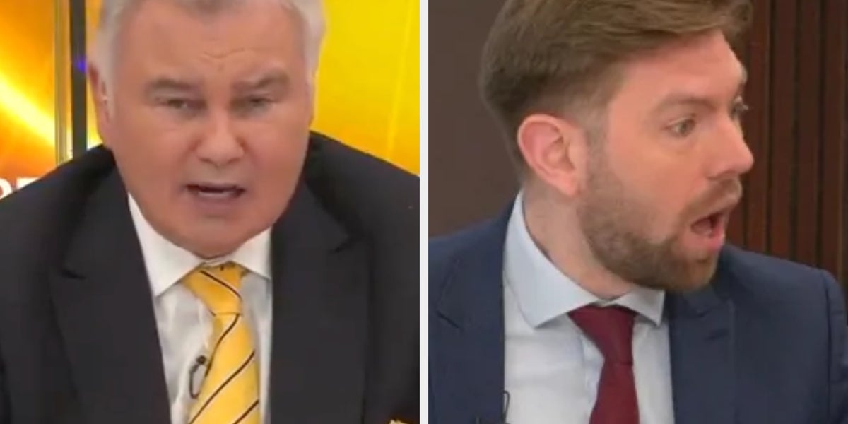 Eamonn Holmes Shocks GB News Colleagues After Falling Off His Chair Live On Air