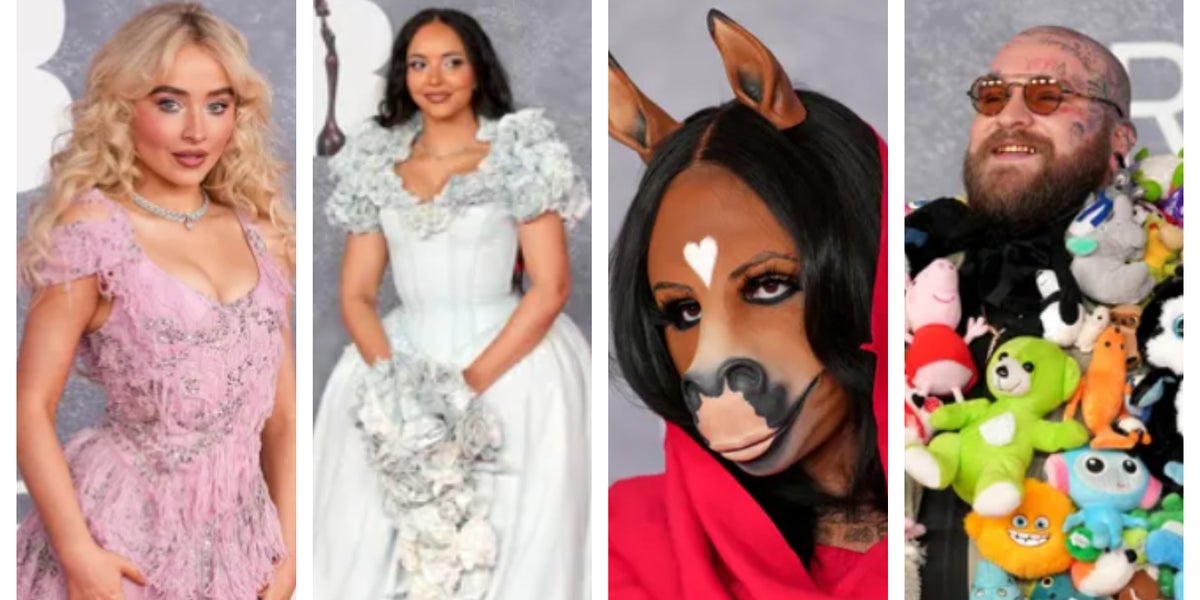 All The Must-See Red Carpet Looks From 2025's Brit Awards So Far