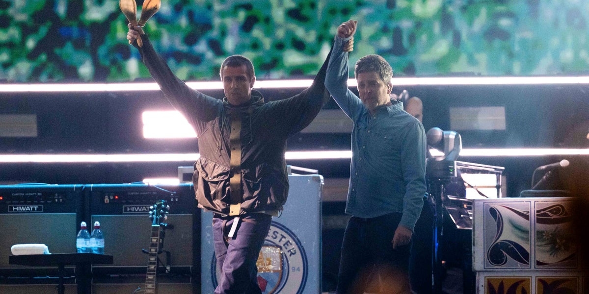 Liam And Noel Gallagher Pay Their Respects After Oasis Fan's Death At Their Wembley Stadium Show