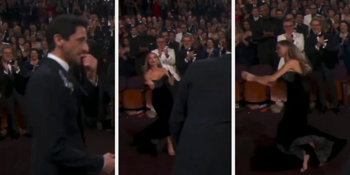 Adrien Brody Defends Divisive Gum-Tossing Moment At This Year's Oscars