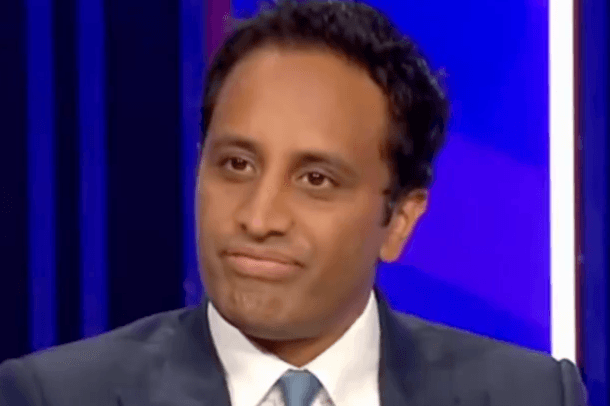 BBC Question Time Audience Member Brands Reform 'The Comedy Club' As Zia Yusuf Awkwardly Looks On