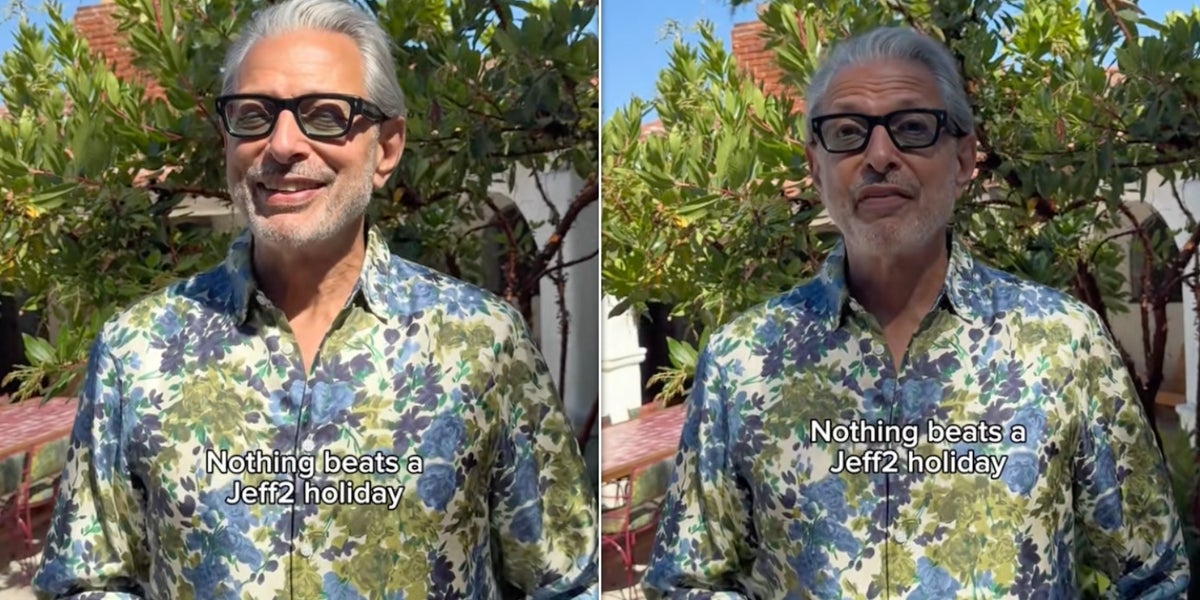 Jeff Goldblum's Jet2 Holiday TikTok Shows No One Is Safe From The Algorithm