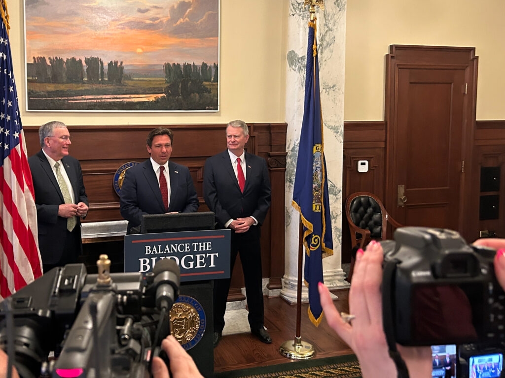 Governors, including Idaho's Brad Little, press for a balanced budget amendment