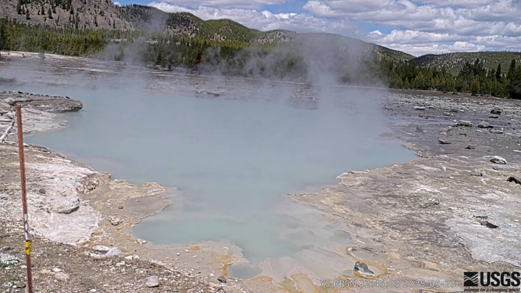 A new view of Yellowstone National Park's Biscuit Basin (literally!)