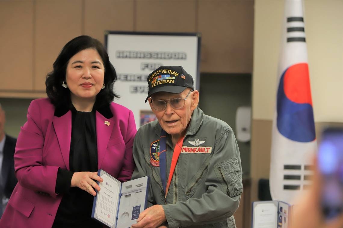 The Republic of Korea bestows special honor on Idaho veterans