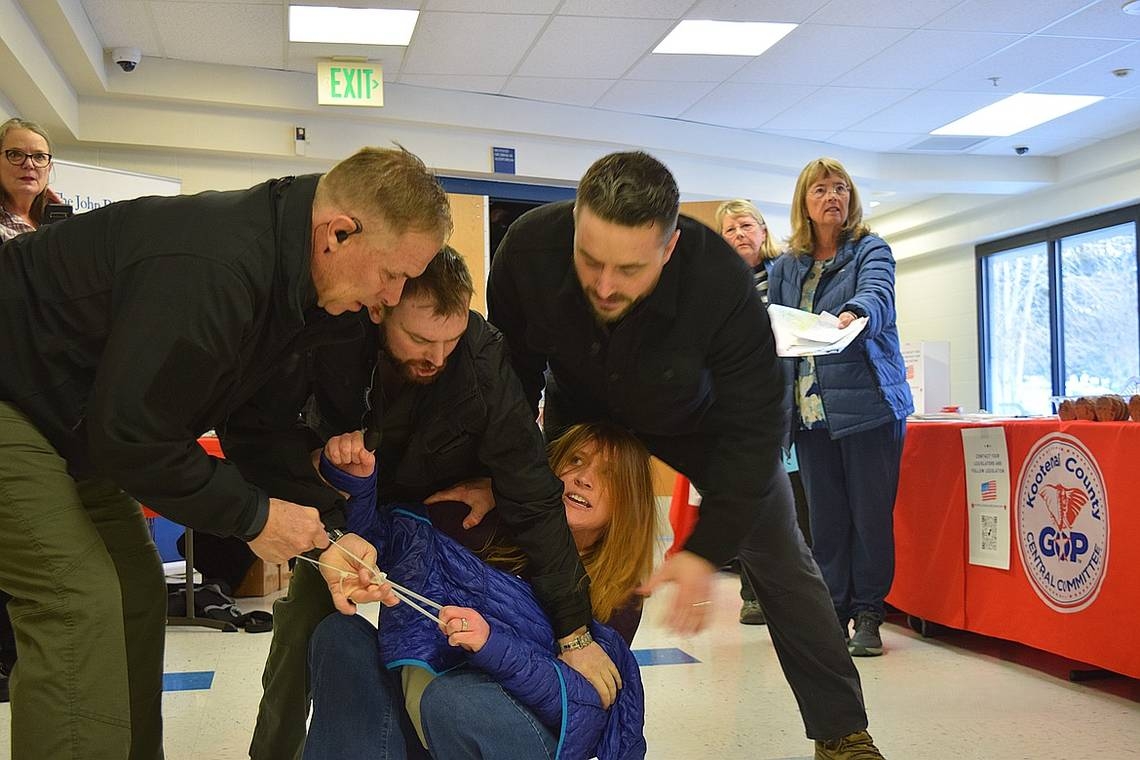 Idaho woman's removal from town hall garners national attention. Watch full video here