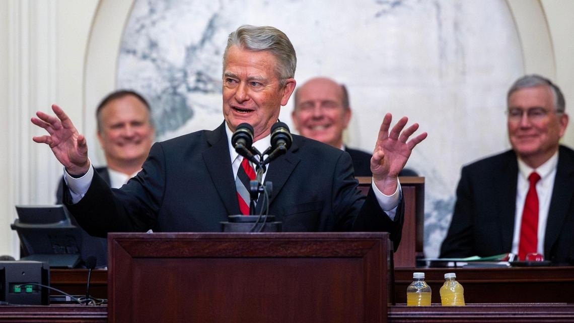 Idaho Gov. Brad Little orders budget cuts amid tax breaks, revenue shortfall