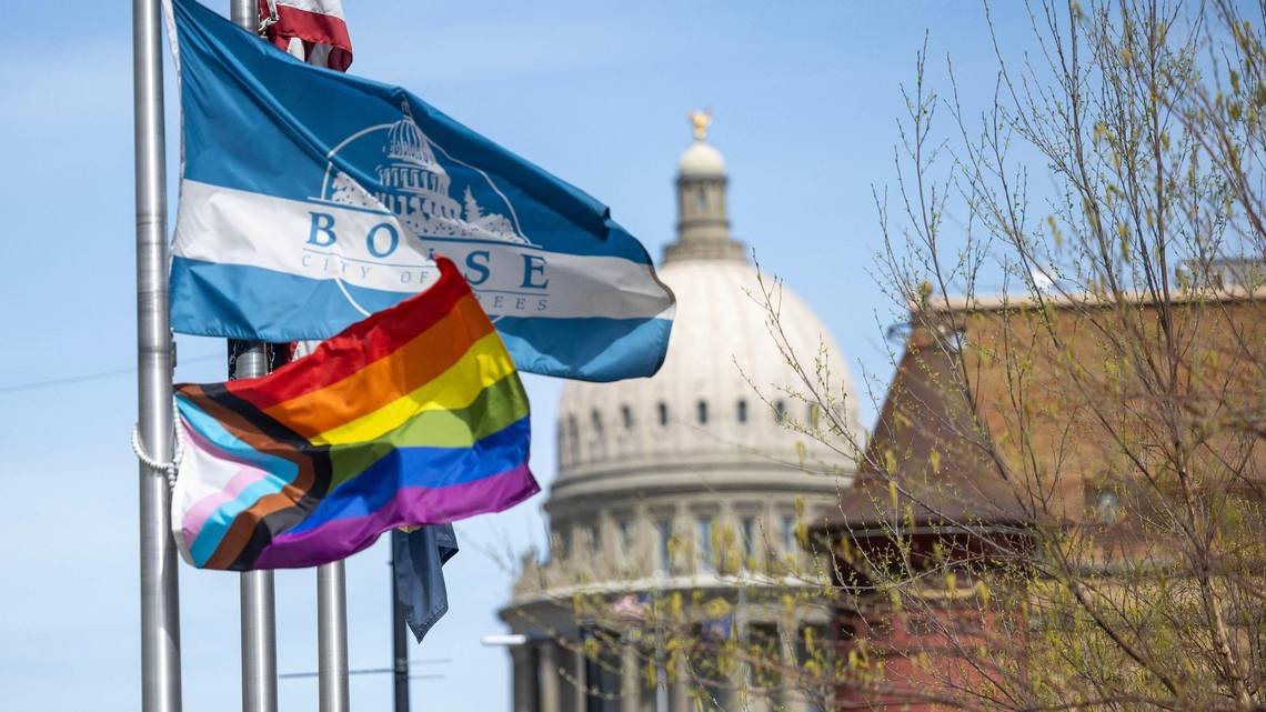 Boise is still flying Pride flag. Citing new law, Idaho AG sends warning letter