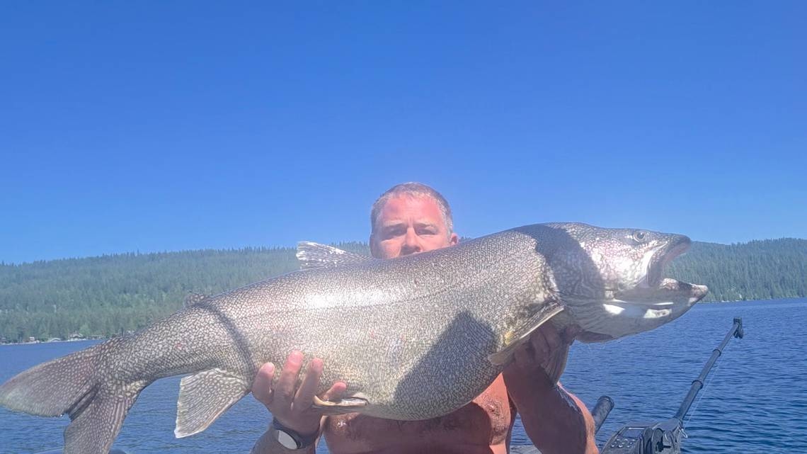 Angler reels in record fish at Payette Lake in Idaho that signals trout recovery