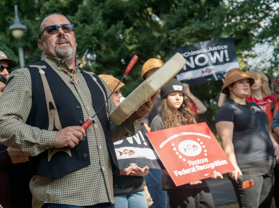 Chinook Indian Nation rejects recognition without rights