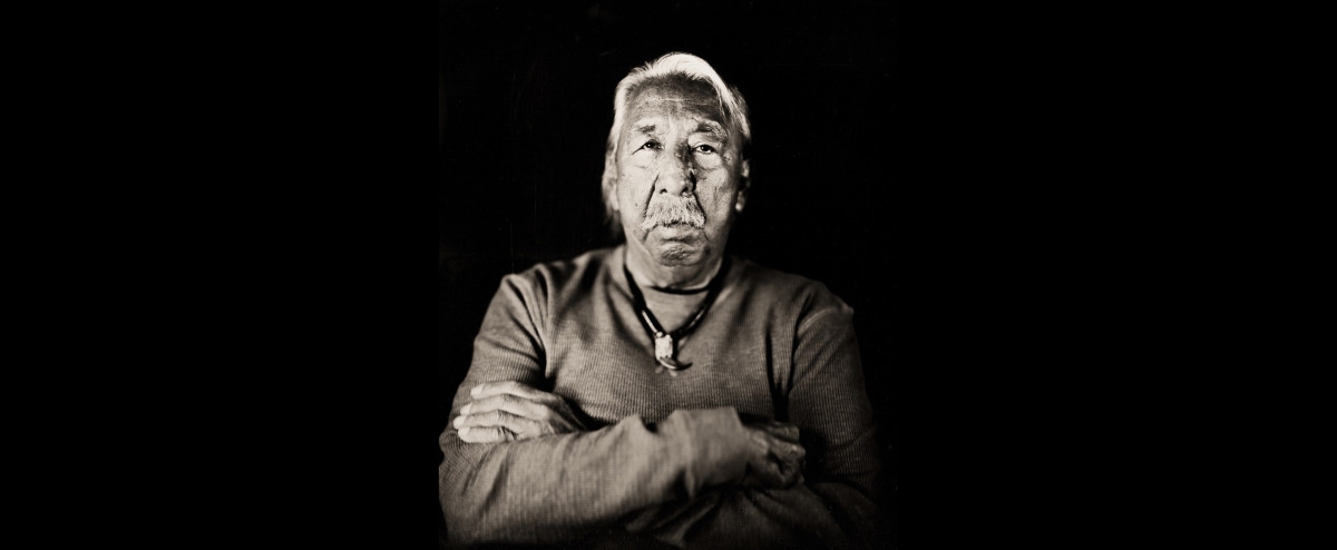 INDIGENOUS A&E: Peltier pictured, liquid smudge, retro whimsy