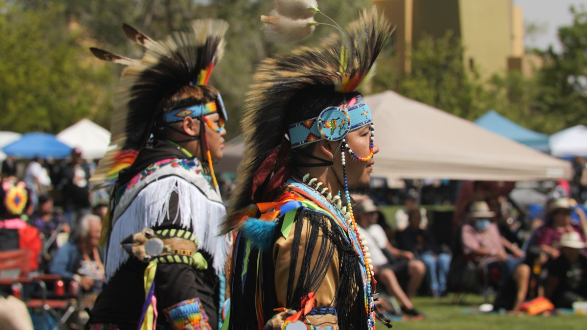 Powwow class gives urban Native families space to celebrate culture