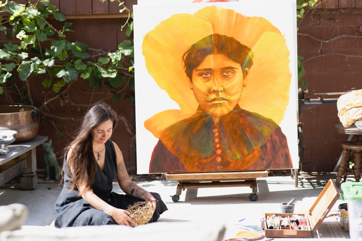 INDIGENOUS A&E: Art from fire, film stars, art ID