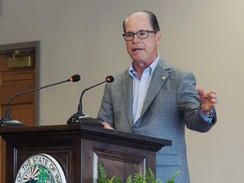 Braun chides LG for Three-Fifths Compromise comments, defends tax plan at 100 days celebration