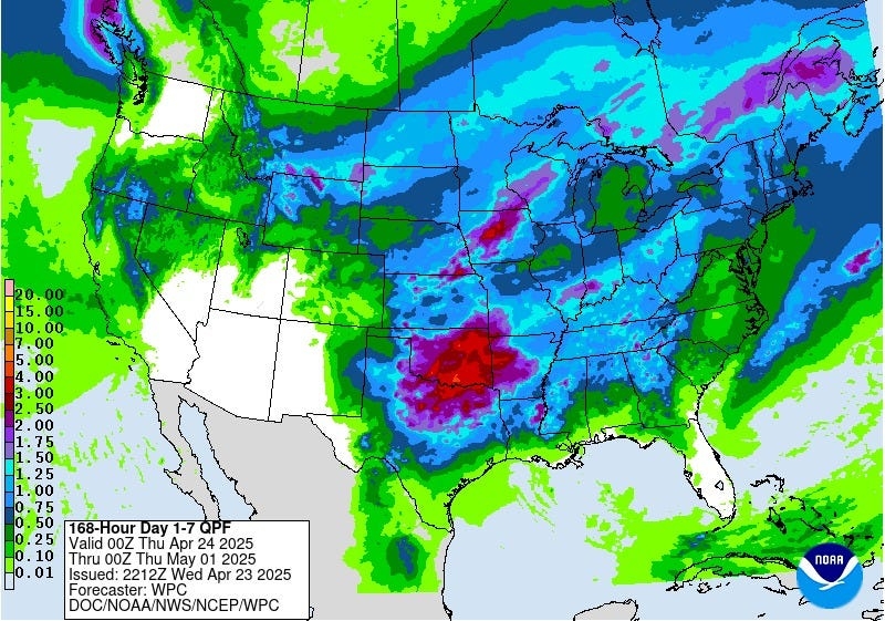 Rain, clouds, more rain. And that all is before potentially severe weather impacts Indiana