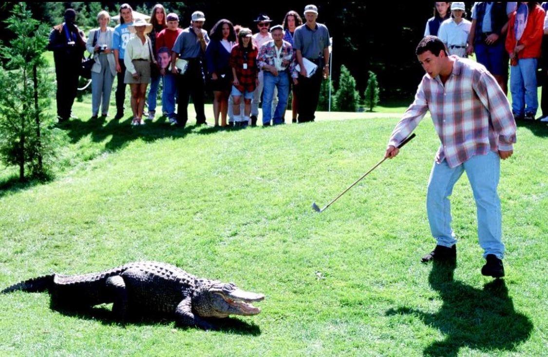 Adam Sandler Pays Tribute to ‘Happy Gilmore' Gator Morris, Who Died at Age 80-Ish: ‘We Are All Gonna Miss You'