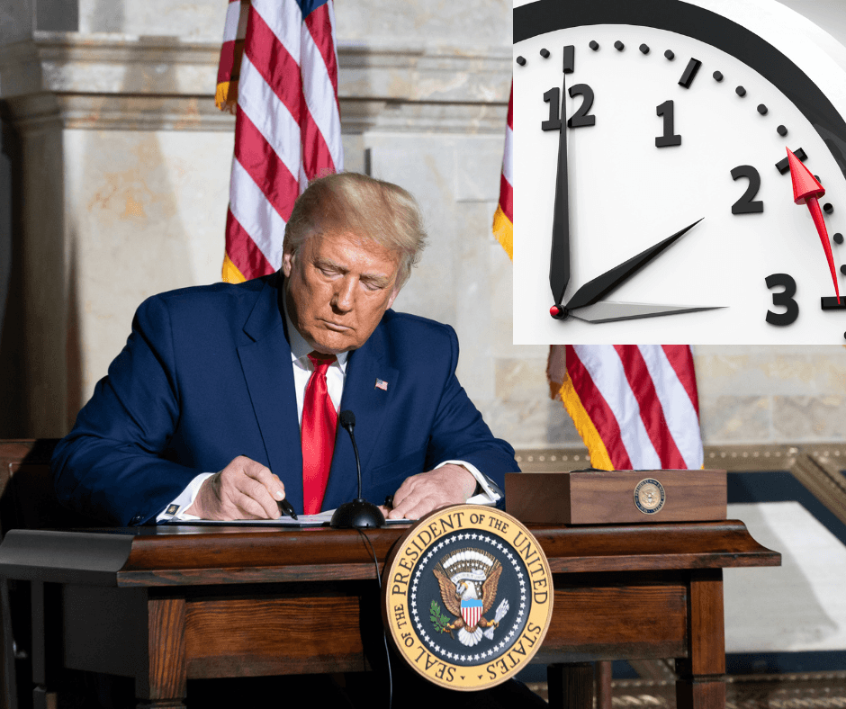 Time change focus of Musk X / Twitter daylight saving time poll. US reaction to Trump DST query