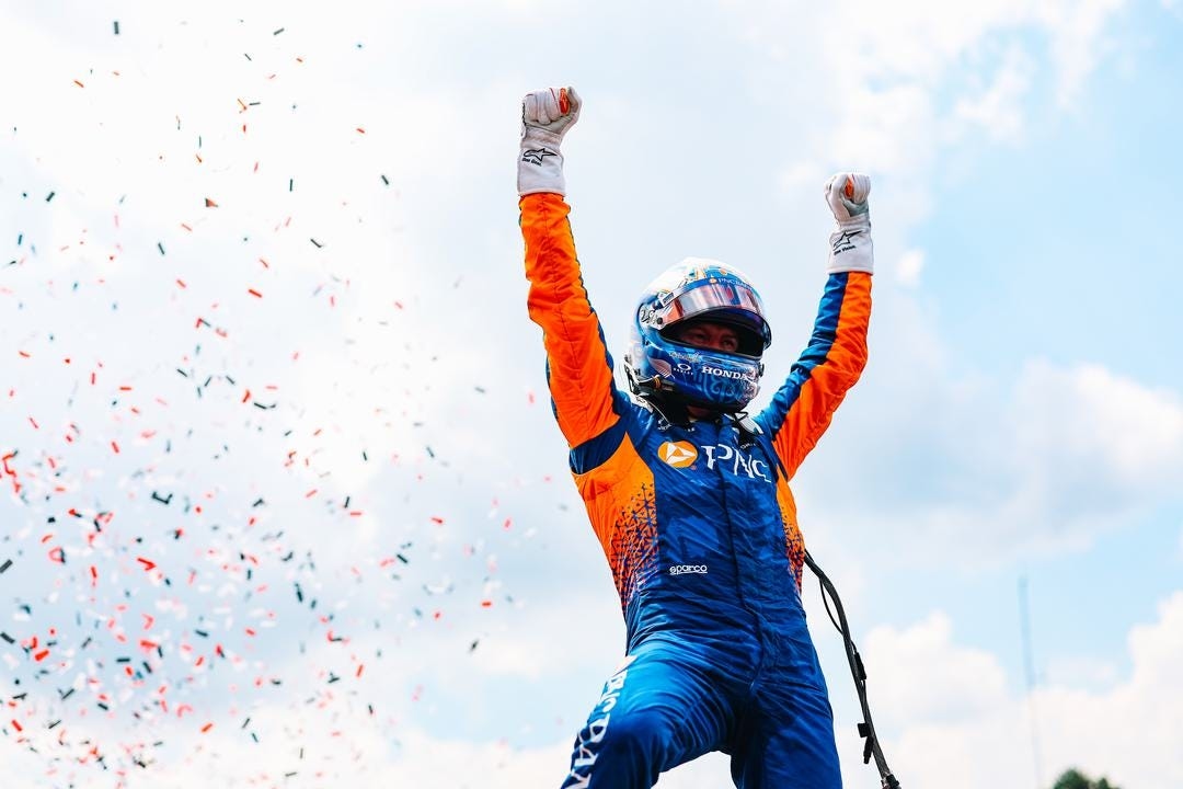 What is the start time for the IndyCar races at Iowa Speedway?