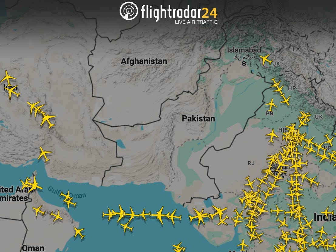 Flights from India to Europe and North America are taking 4 extra hours and requiring fuel stops as airlines avoid Pakistan