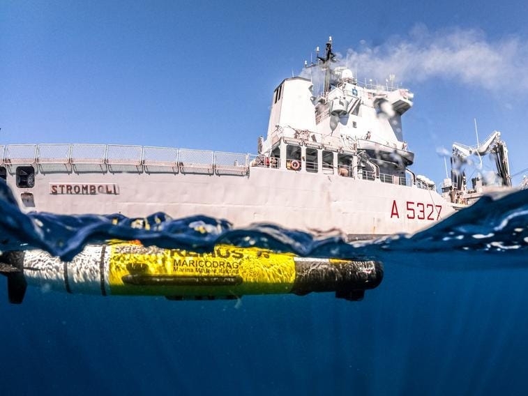 NATO put its new Task Force X naval drones built to stop sabotage and blunt Russian aggression to the test